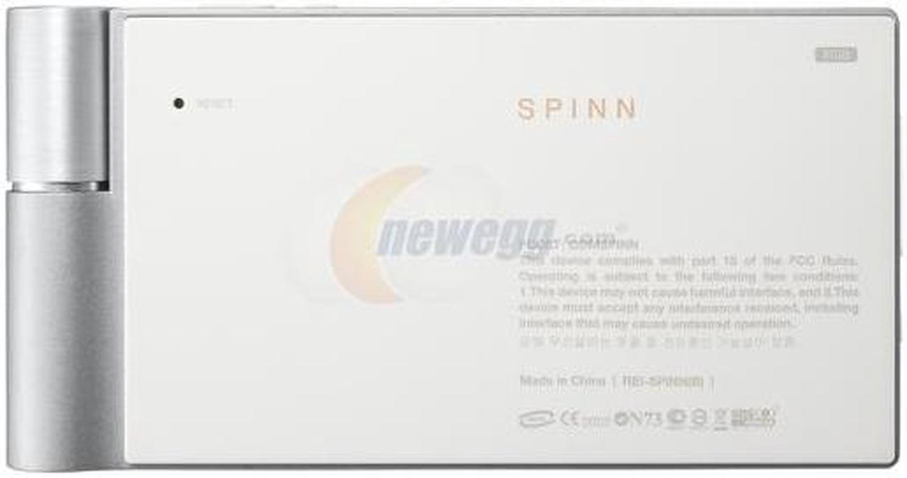 Alt view image 10 of 11 - iRiver 3.3" Silver 4GB MP3 / MP4 Player SPINN