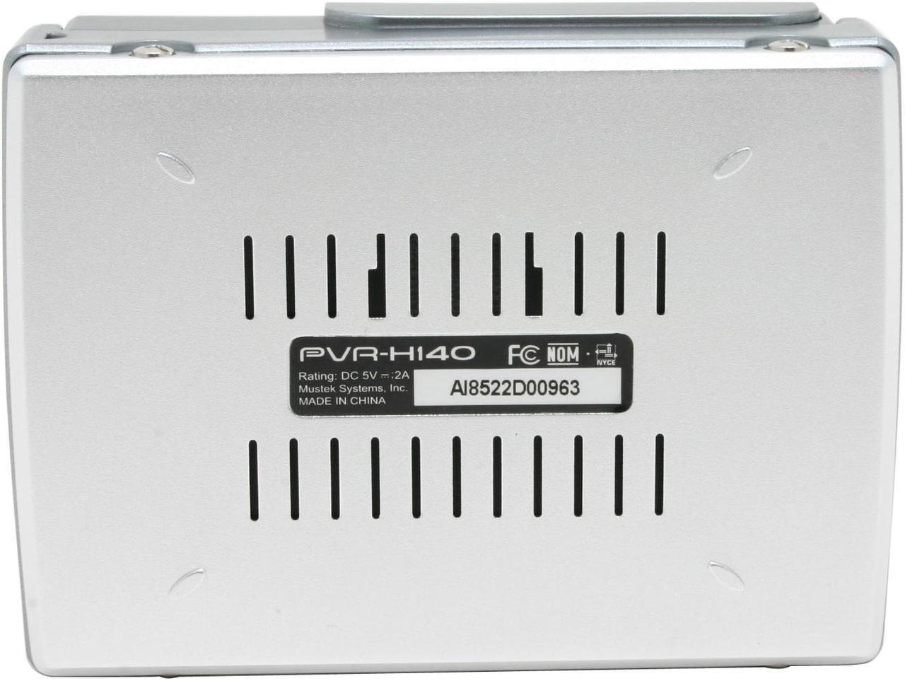 Alt view image 5 of 11 - Mustek 3.6" Silver 40GB MP3 / MP4 Player PVR-H140