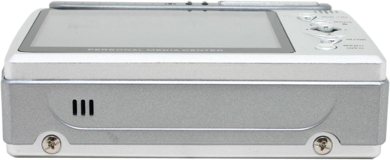 Alt view image 7 of 11 - Mustek 3.6" Silver 40GB MP3 / MP4 Player PVR-H140