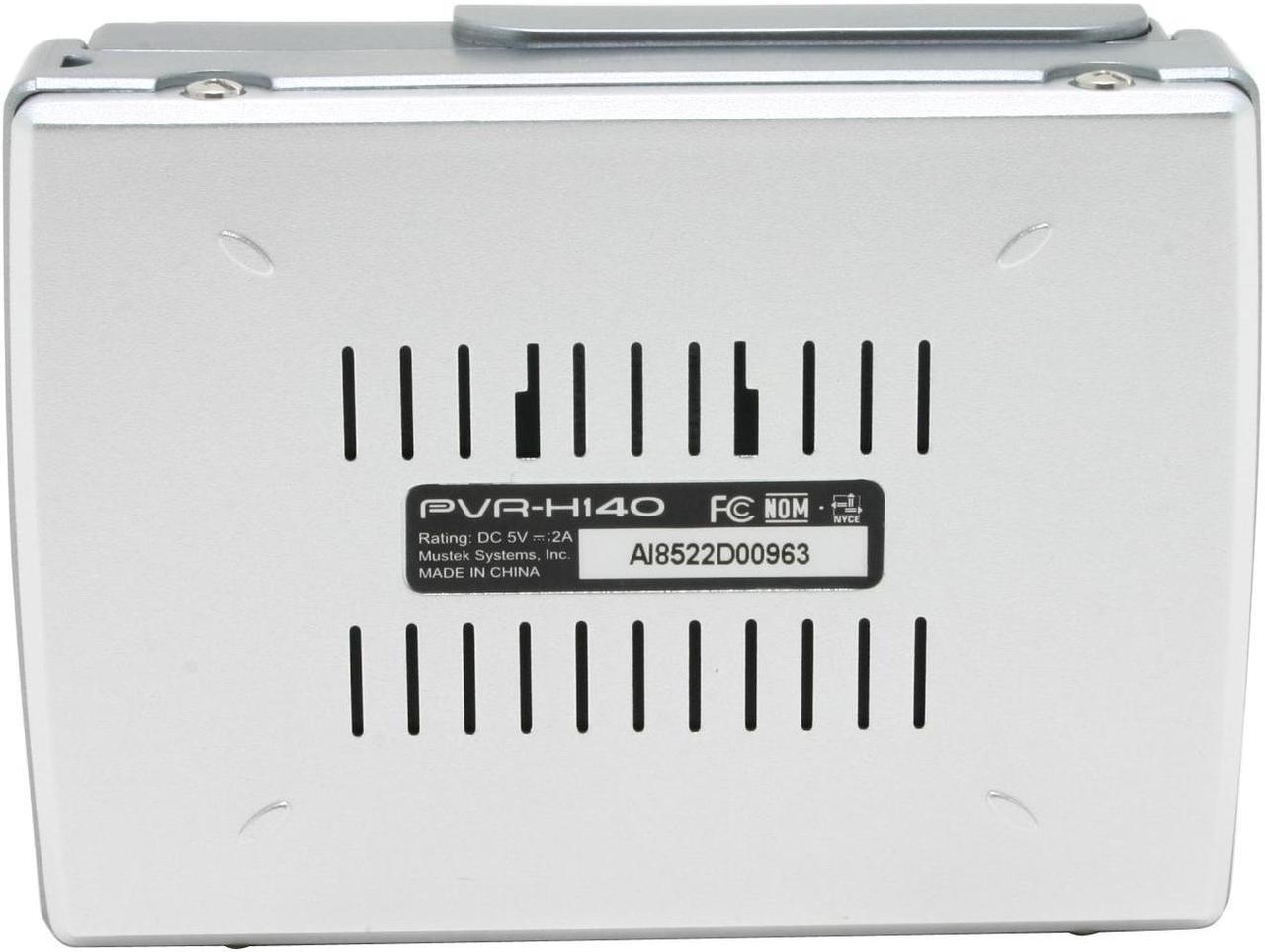 Alt view image 8 of 11 - Mustek 3.6" Silver 40GB MP3 / MP4 Player PVR-H140