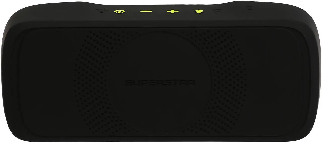 Alt view image 5 of 7 - Monster SuperStar BackFloat High Definition Bluetooth Speakers - Multilingual - Black with Neon Green