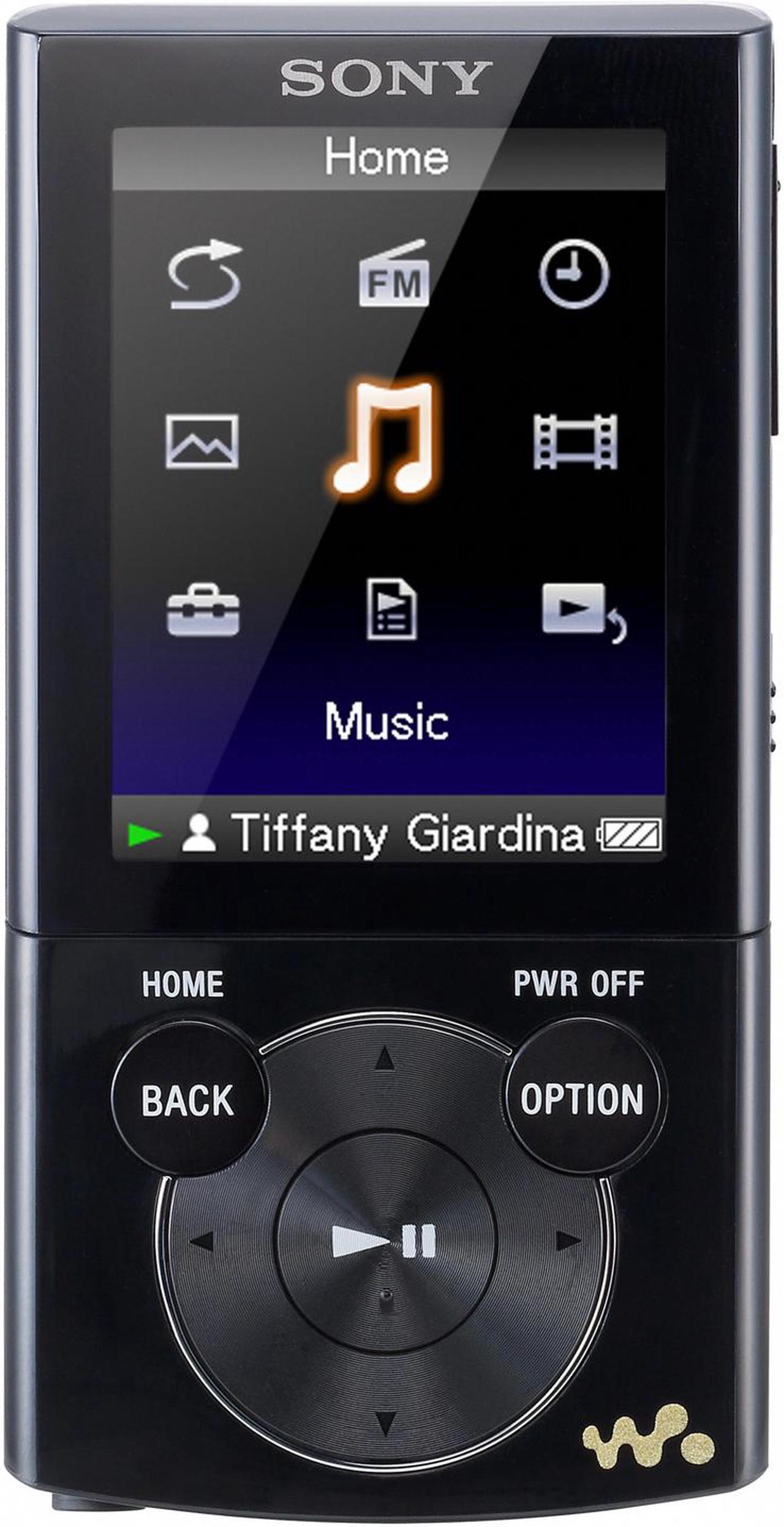 Main image of Sony Walkman "E Series" 8GB MP3/MP4 Player NWZ-E344, Black