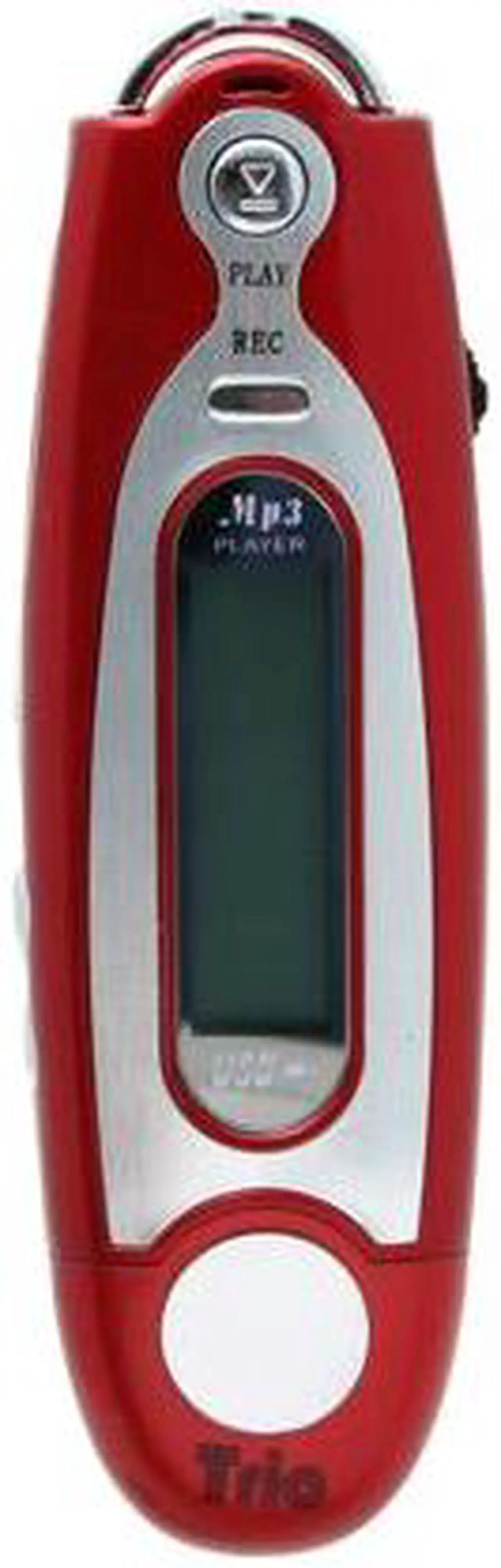 Alt view image 2 of 7 - Mach Speed TRIO Red 512MB MP3 Player