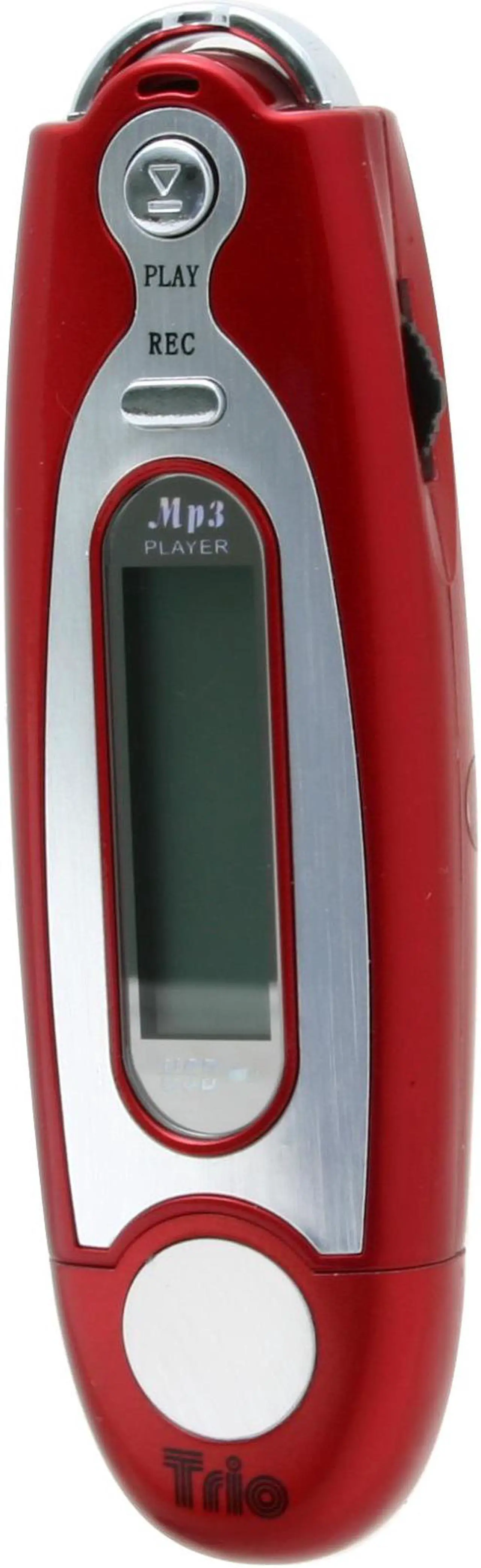 Alt view image 3 of 7 - Mach Speed TRIO Red 512MB MP3 Player