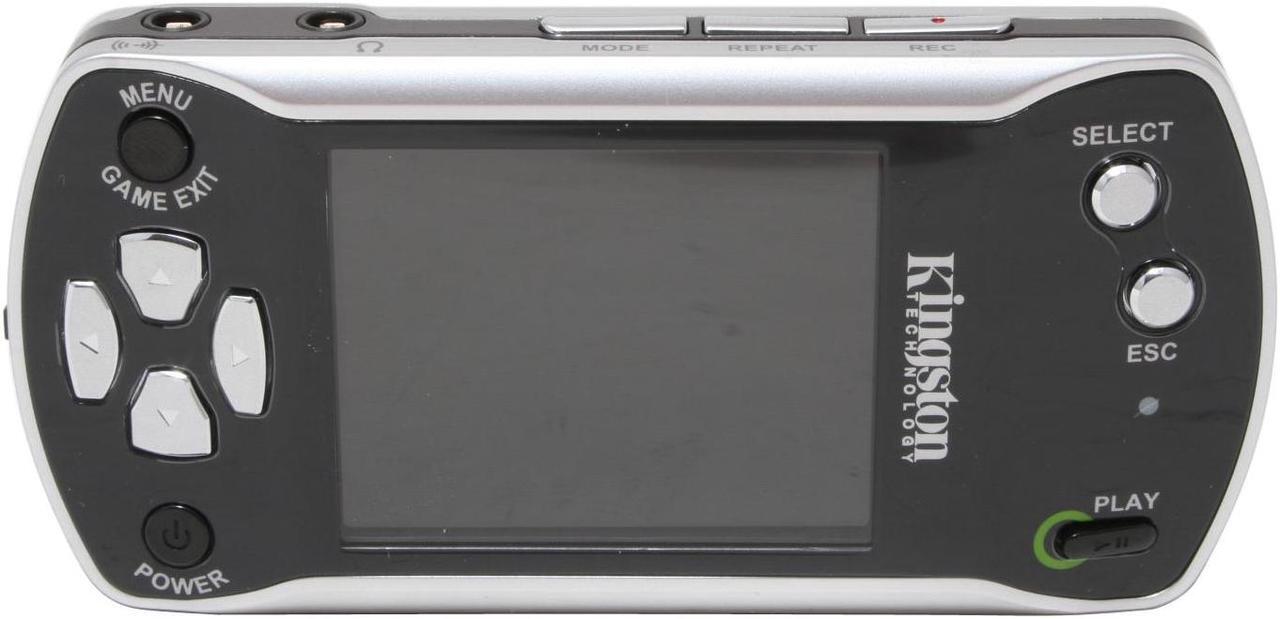 Alt view image 2 of 10 - Kingston TECHNOLOGY K-PEX 2.0" Black & Silver 1GB MP3 / MP4 Player
