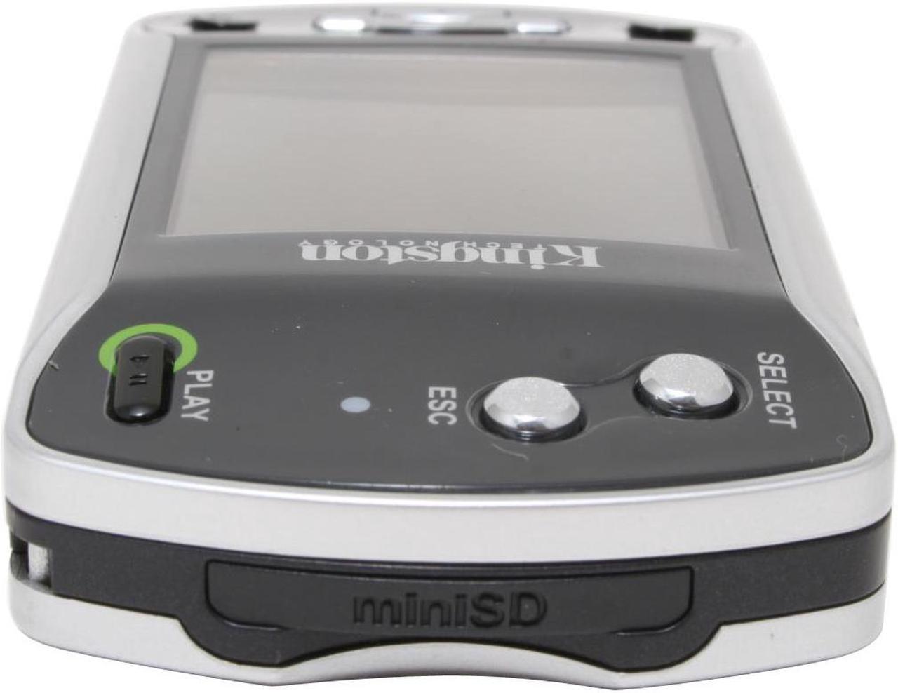 Alt view image 6 of 10 - Kingston TECHNOLOGY K-PEX 2.0" Black & Silver 1GB MP3 / MP4 Player