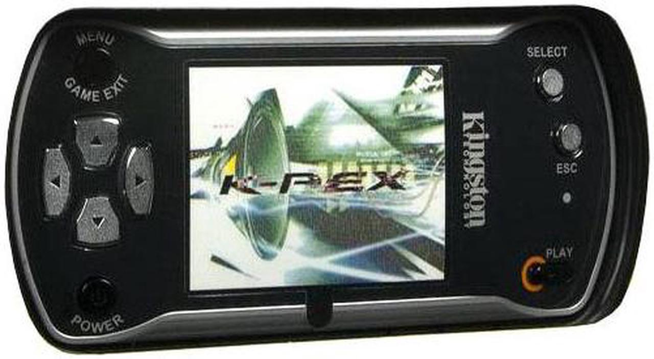 Main image of Kingston TECHNOLOGY K-PEX 2.0" Black & Silver 2GB MP3 / MP4 Player