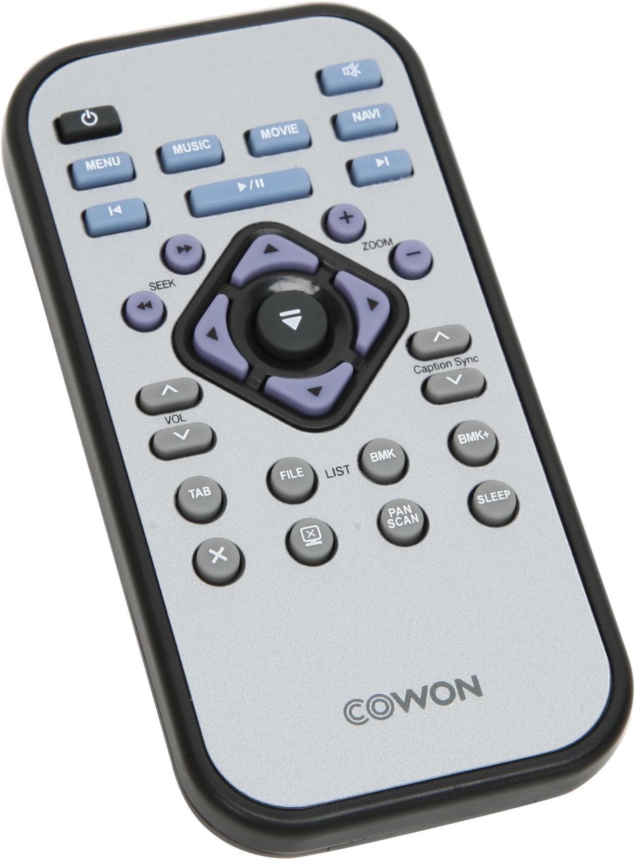 Alt view image 10 of 12 - COWON Q5W 5" Dark Navy 60GB MP3 / MP4 Player