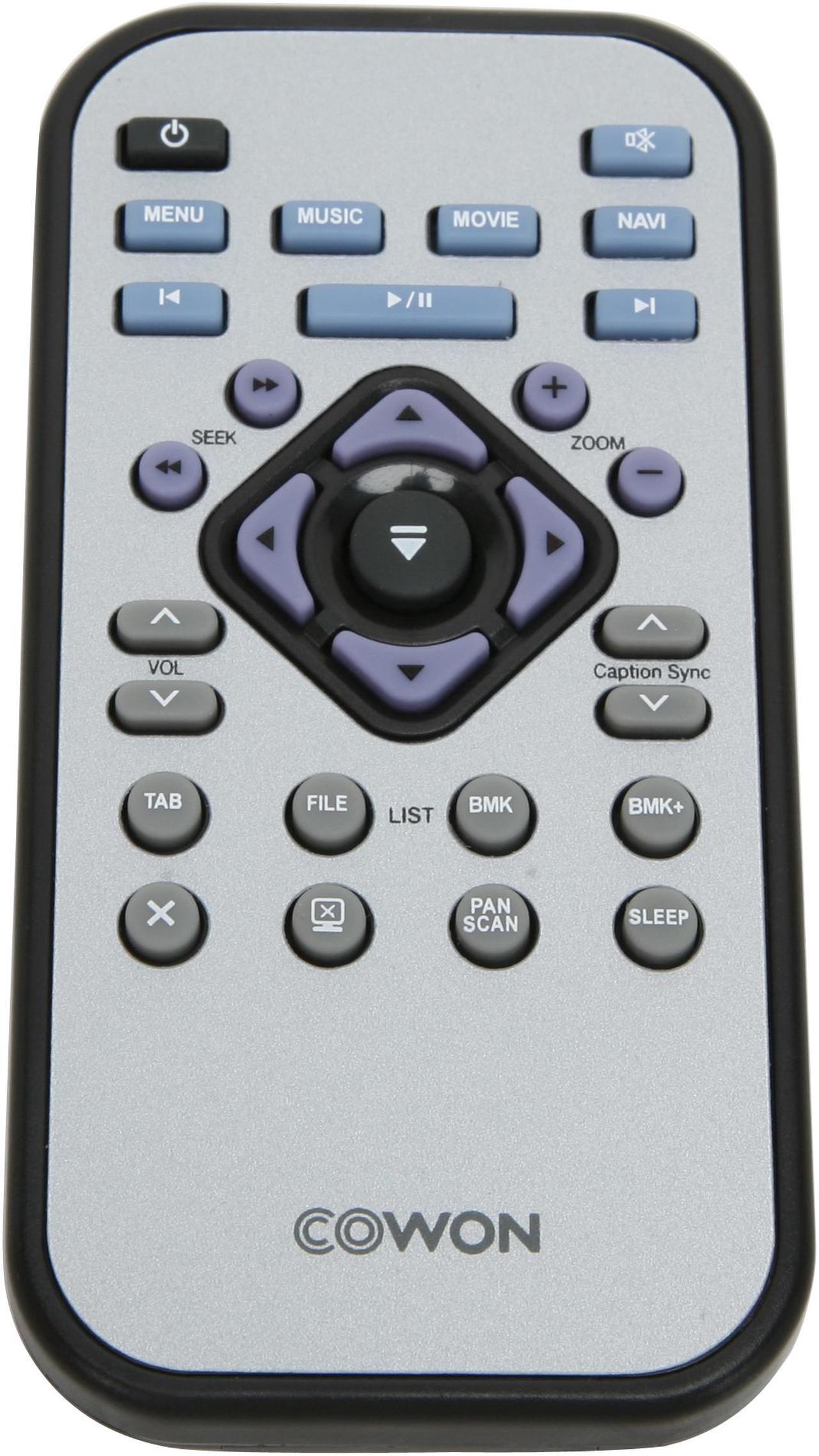 Alt view image 11 of 12 - COWON Q5W 5" Dark Navy 60GB MP3 / MP4 Player