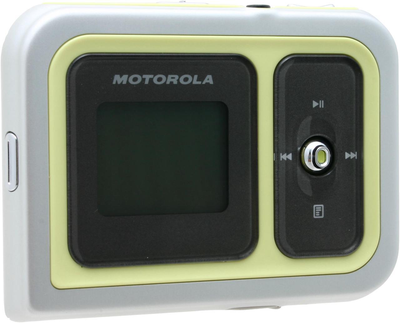 Alt view image 4 of 9 - Motorola 2-Tone 5GB MP3 Player m500