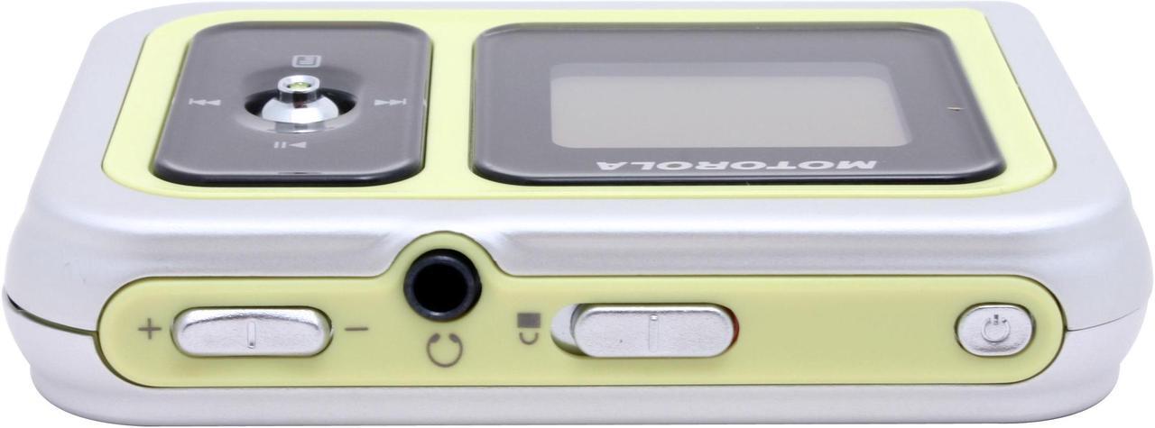 Alt view image 7 of 9 - Motorola 2-Tone 5GB MP3 Player m500
