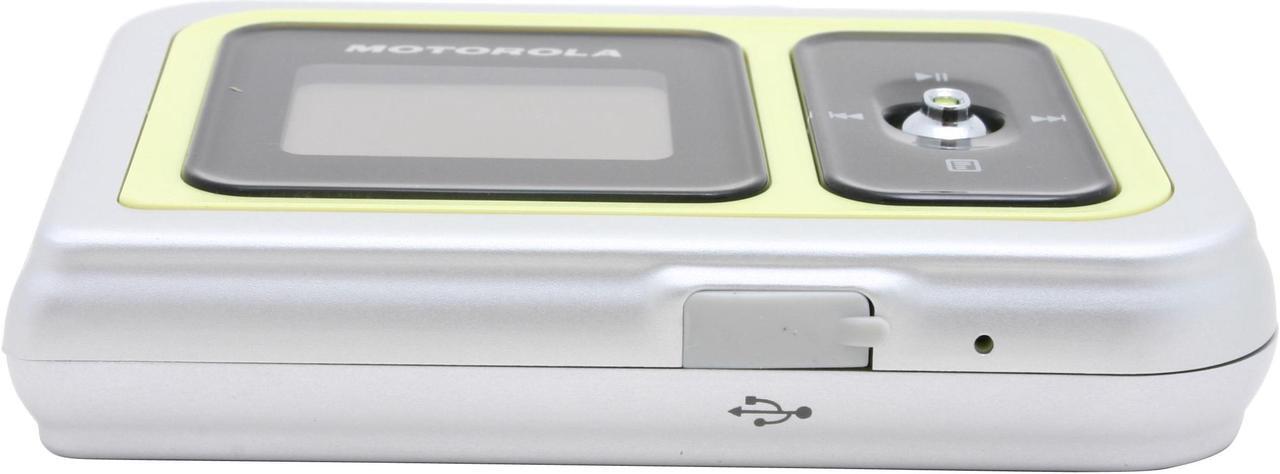 Alt view image 6 of 9 - Motorola 2-Tone 5GB MP3 Player m500