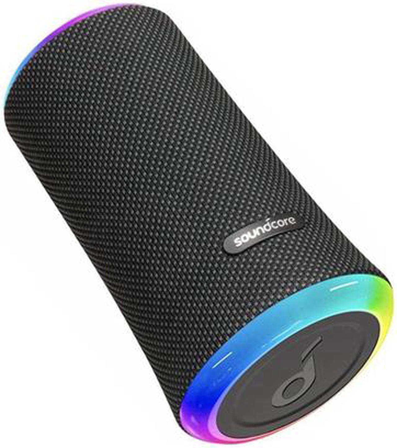 Alt view image 3 of 5 - Soundcore Flare 2 IPX7 Waterproof Protection and 360° Sound for Backyard and Beach Party, 20W Wireless Speaker with PartyCast, EQ Adjustment, and 12-Hour Playtime