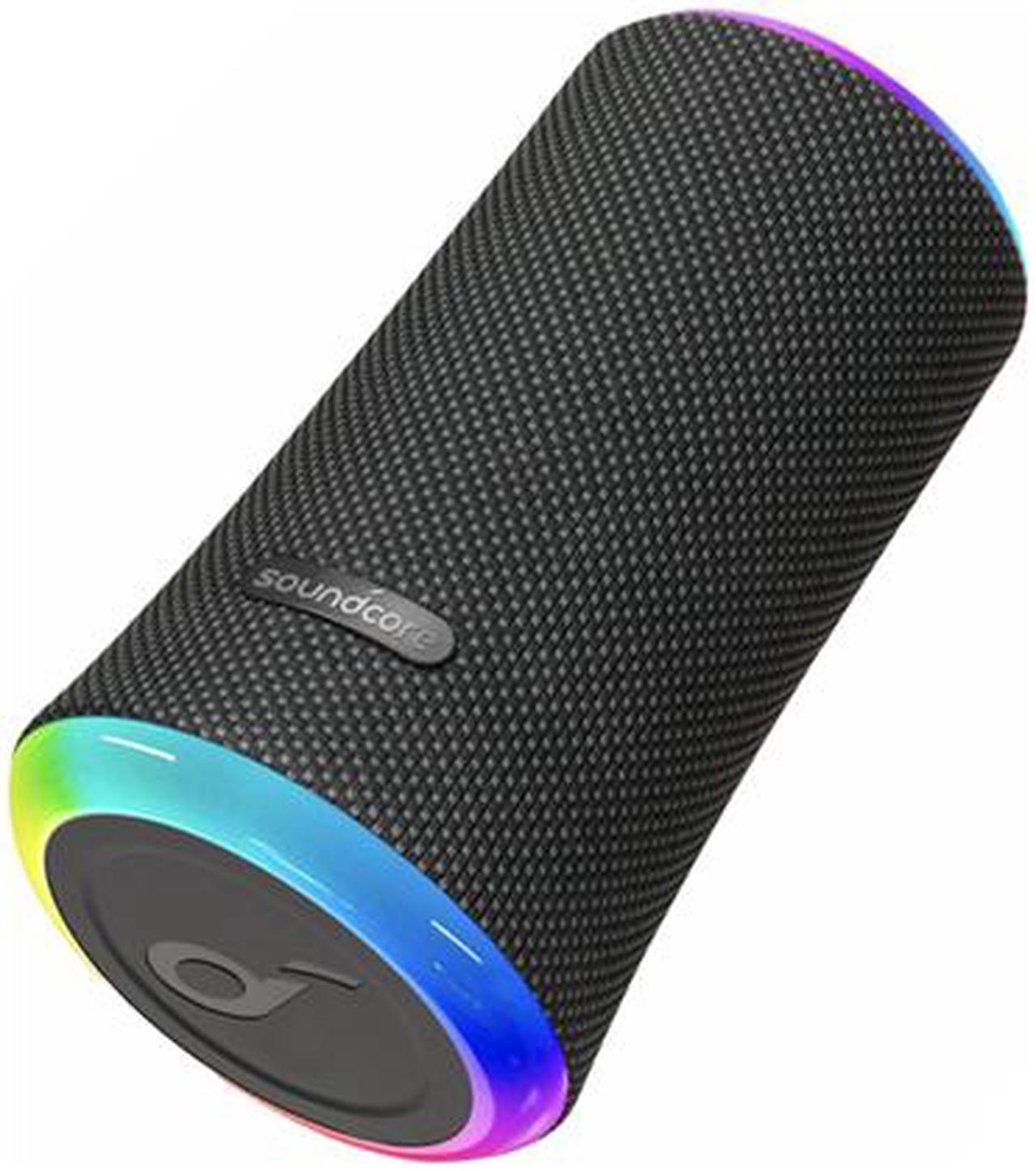Alt view image 2 of 5 - Soundcore Flare 2 IPX7 Waterproof Protection and 360° Sound for Backyard and Beach Party, 20W Wireless Speaker with PartyCast, EQ Adjustment, and 12-Hour Playtime