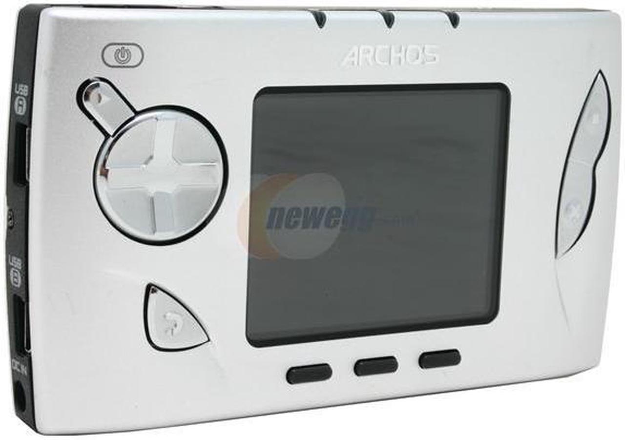 Alt view image 10 of 10 - ARCHOS 2.2" Silver 20GB MP3 / MP4 Player Gmini 402