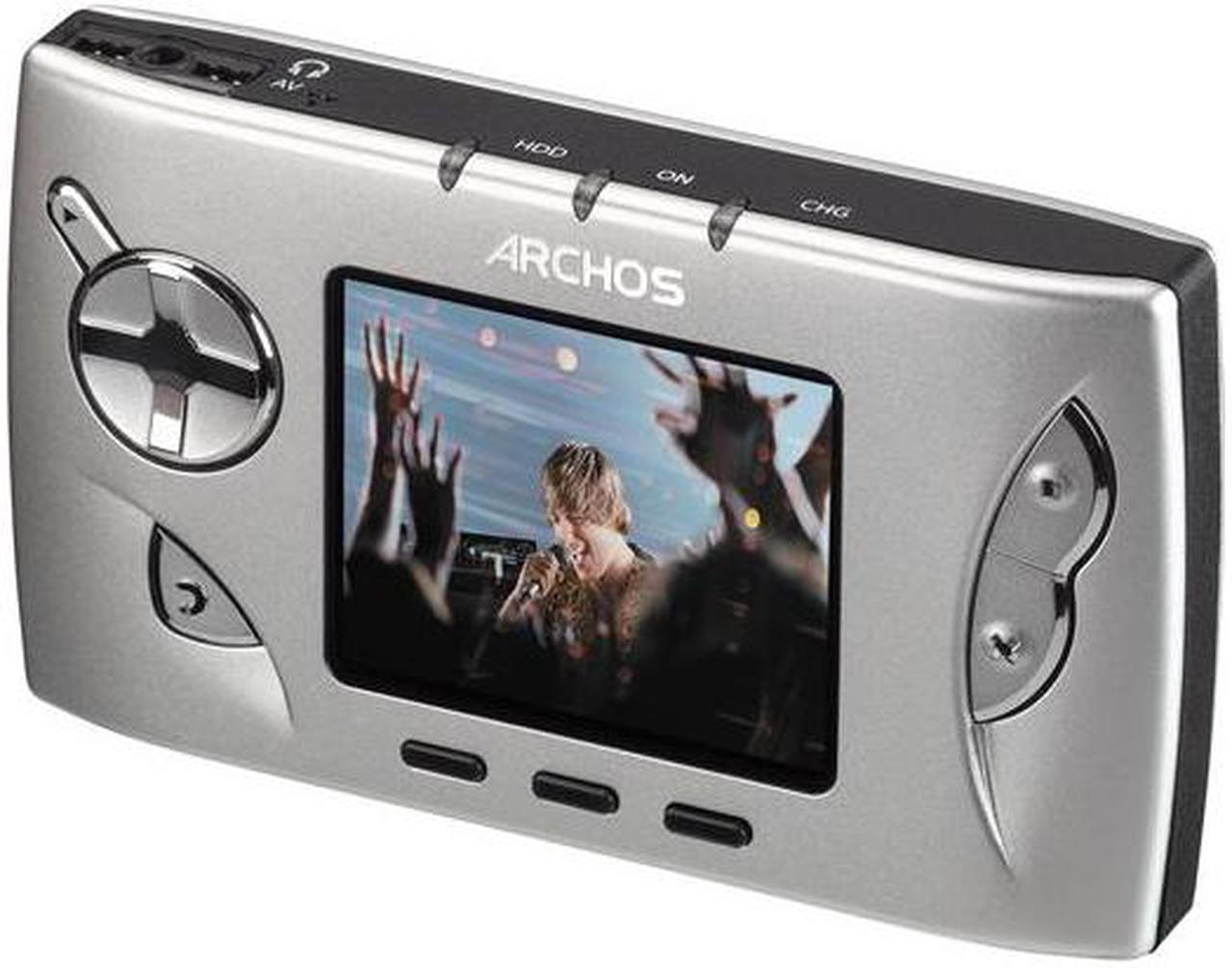 Main image of ARCHOS 2.2" Silver 20GB MP3 / MP4 Player Gmini 402