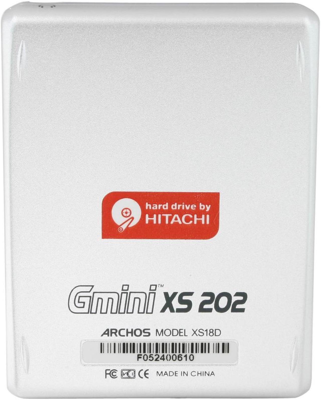 Alt view image 6 of 8 - ARCHOS 2.0" Silver 20GB MP3 Player Gmini XS 202