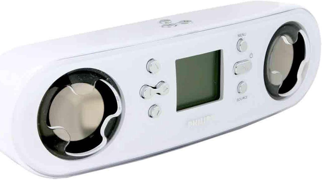 Main image of PHILIPS White 256MB MP3 Player PSS110