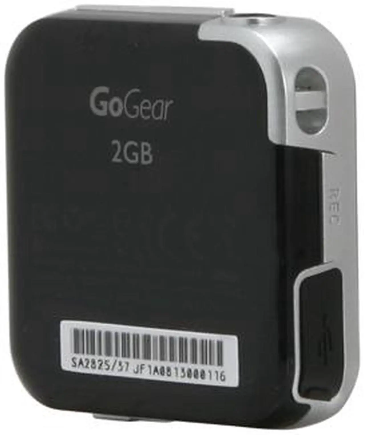 Alt view image 6 of 13 - PHILIPS GoGear Black 2GB MP3 Player SA2825/37