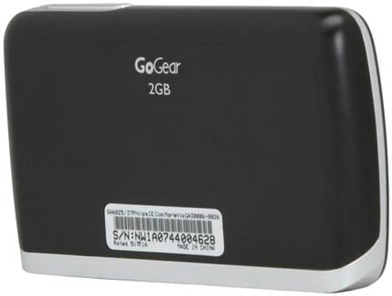 Alt view image 6 of 12 - PHILIPS GoGear 2.2" Black 2GB MP3 Player SA6025/37