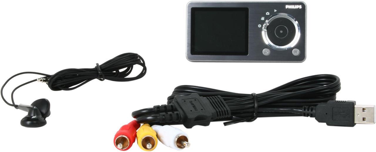 Alt view image 7 of 7 - PHILIPS GoGear 2.0" 8GB MP3 / MP4 Player Cam