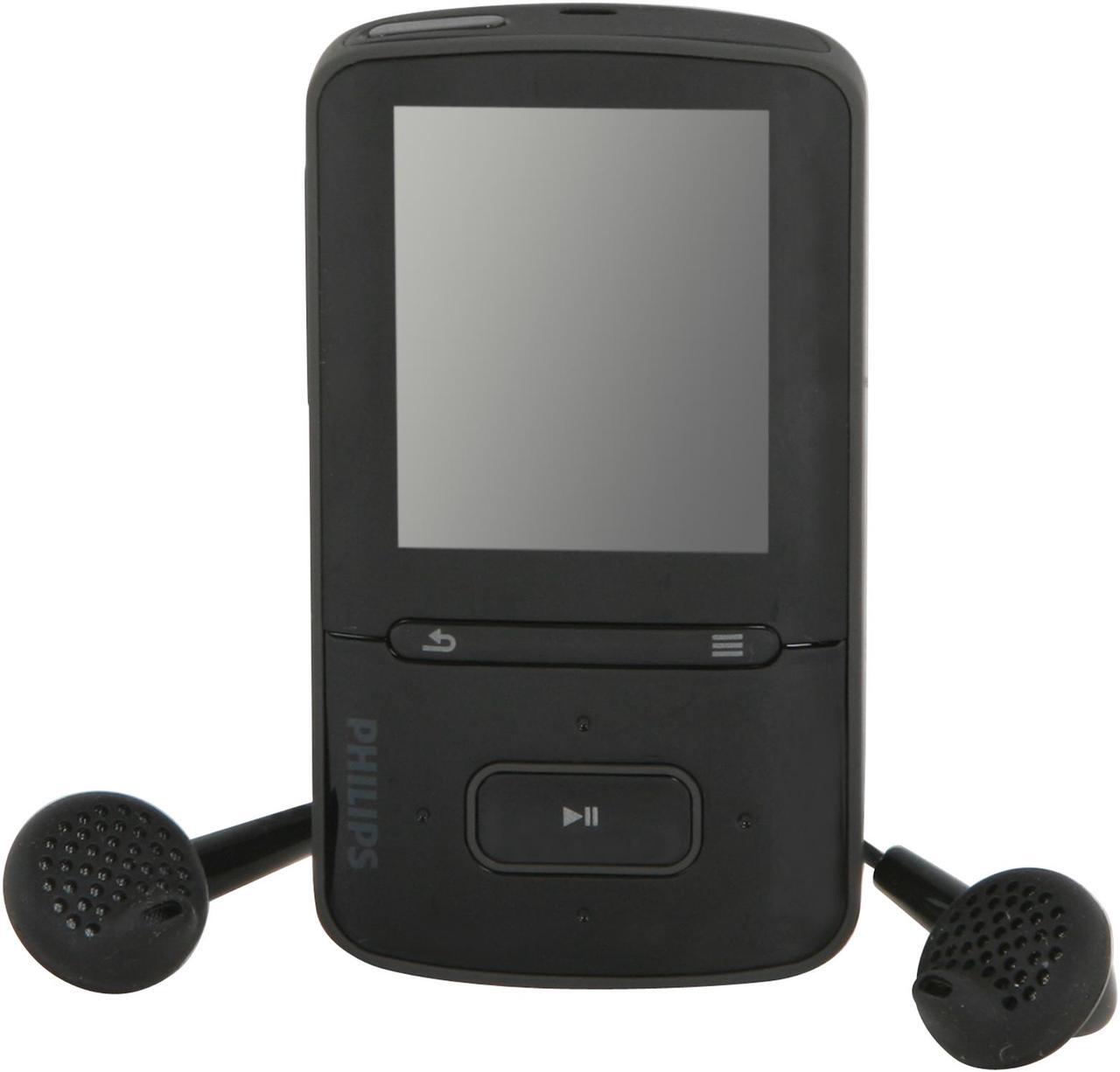 Main image of PHILIPS GoGear ViBE 1.8" Black 8GB MP3 Video Player SA3VBE08K