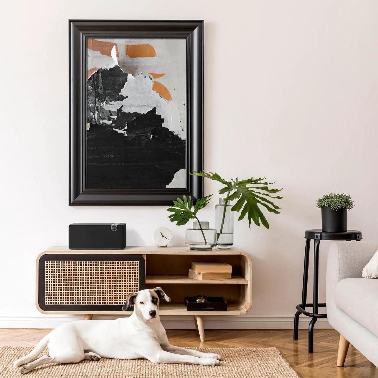 Alt view image 11 of 11 - Klipsch THE One PLUS Premium Bluetooth Speaker System (Matte Black)