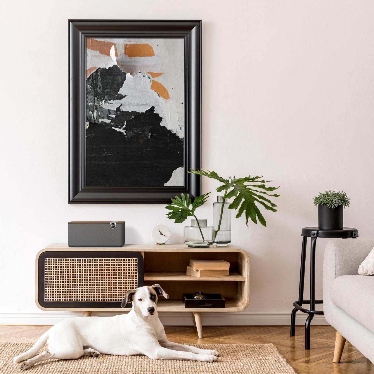 Alt view image 9 of 9 - Klipsch THE One PLUS Premium Bluetooth Speaker System (Walnut)