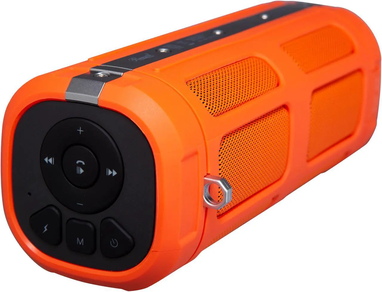 Main image of Rosewill Portable Speaker with built-in Power Bank, IPX4 rated Water-Resistant, Play Music via Bluetooth, AUX, MicroSD, FM Radio, Up to 30 Hours Playback, Includes Bike Mount and Carabiner - RW-SF5