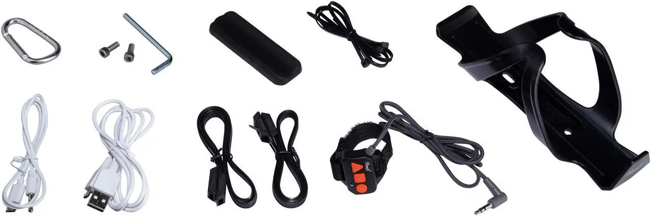 Alt view image 7 of 7 - Rosewill Portable Speaker with built-in Power Bank, IPX4 rated Water-Resistant, Play Music via Bluetooth, AUX, MicroSD, FM Radio, Up to 30 Hours Playback, Includes Bike Mount and Carabiner - RW-SF5