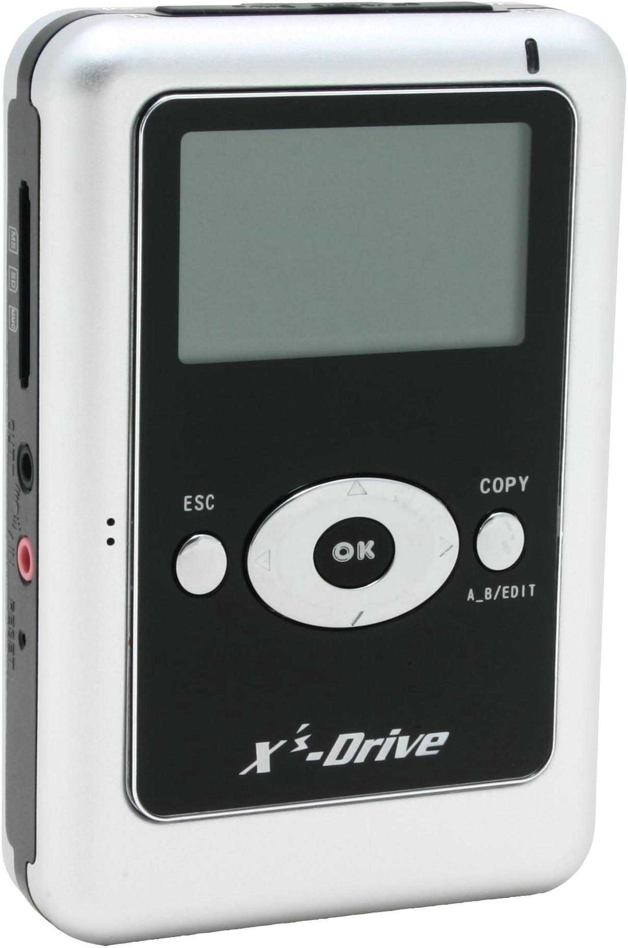 Alt view image 10 of 10 - VOSONIC X's Drive Black&Silver MP3 Player VP3320