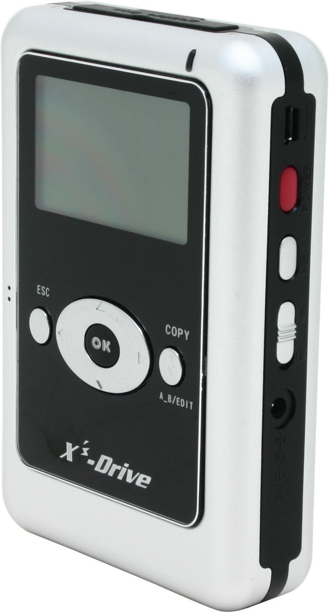 Alt view image 3 of 10 - VOSONIC X's Drive Black&Silver MP3 Player VP3320