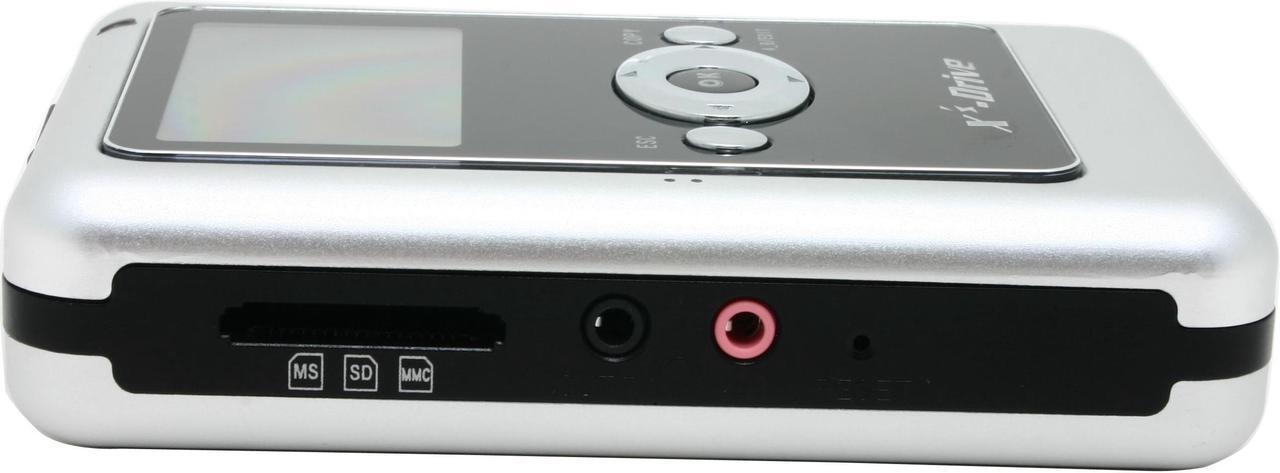 Alt view image 5 of 10 - VOSONIC X's Drive Black&Silver MP3 Player VP3320
