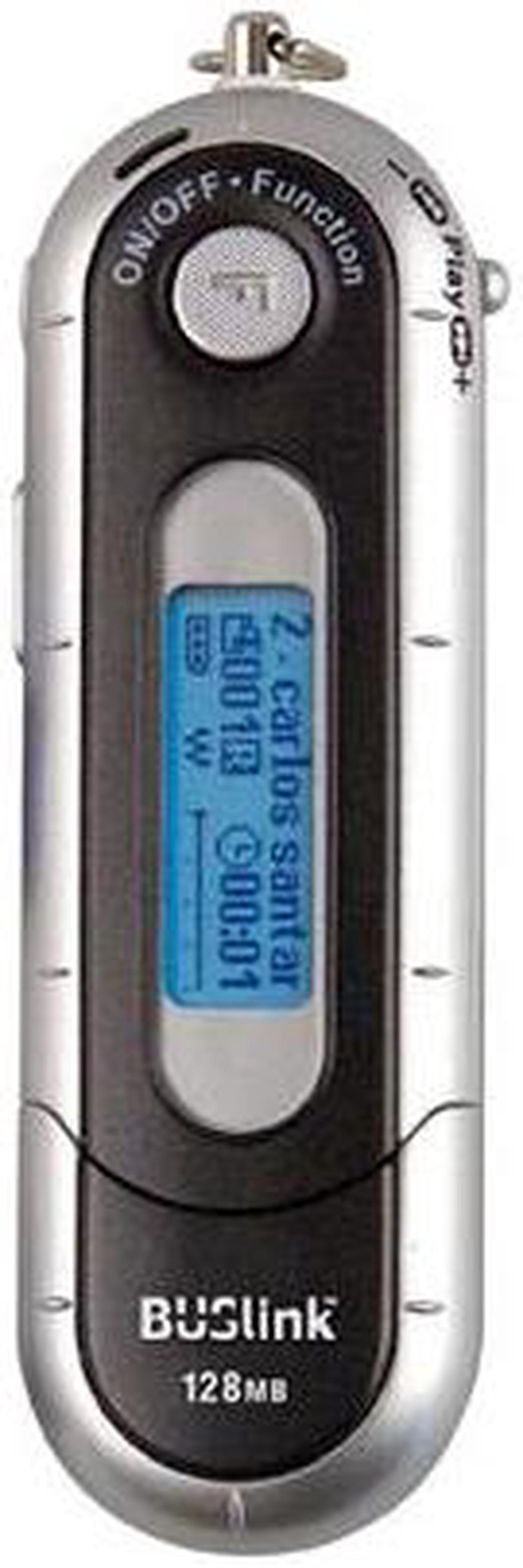 Main image of BUSlink Black/Silver 128MB MP3 Player MP3-BD128