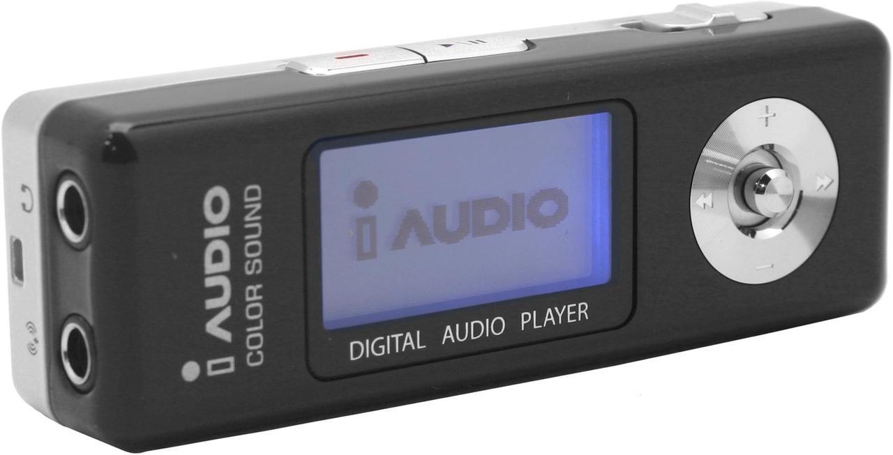 iAUDIO Black/Silver 1GB MP3 Player U2-1024BL