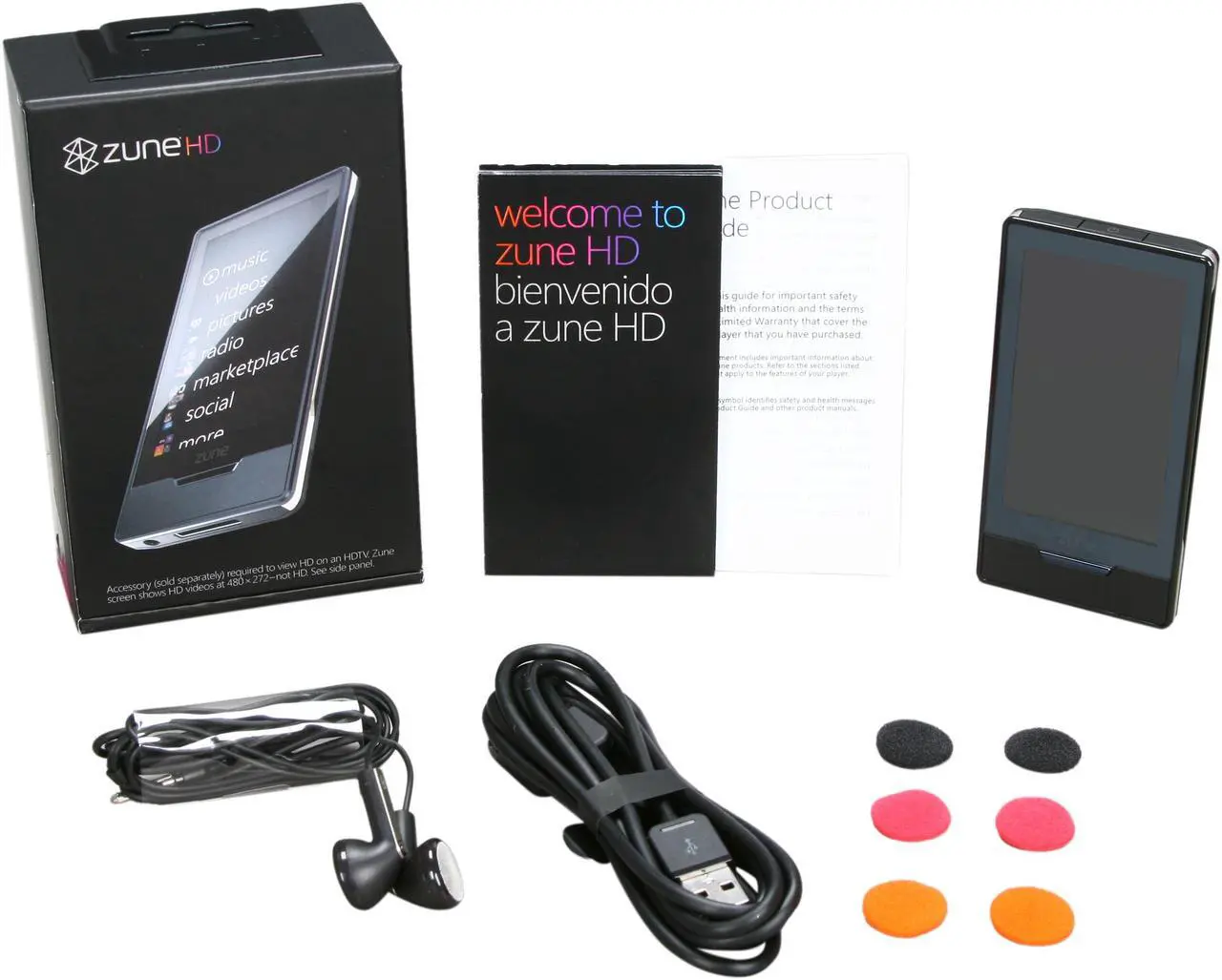 Alt view image 3 of 3 - Microsoft - 64GB Zune HD (BLACK)