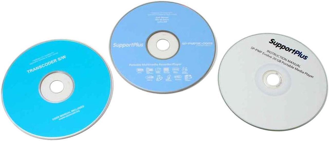 Alt view image 13 of 14 - SupportPlus 3.5" Black 20GB MP3 / MP4 Player PMP51C-0003