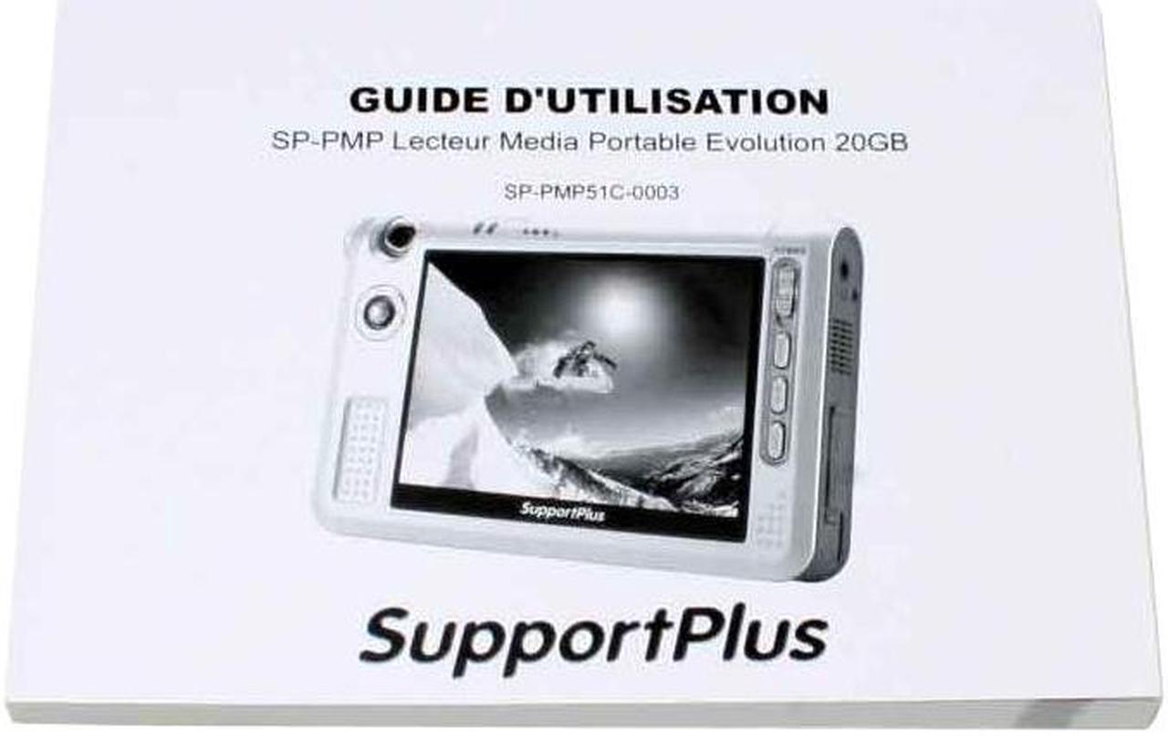 Alt view image 14 of 14 - SupportPlus 3.5" Black 20GB MP3 / MP4 Player PMP51C-0003