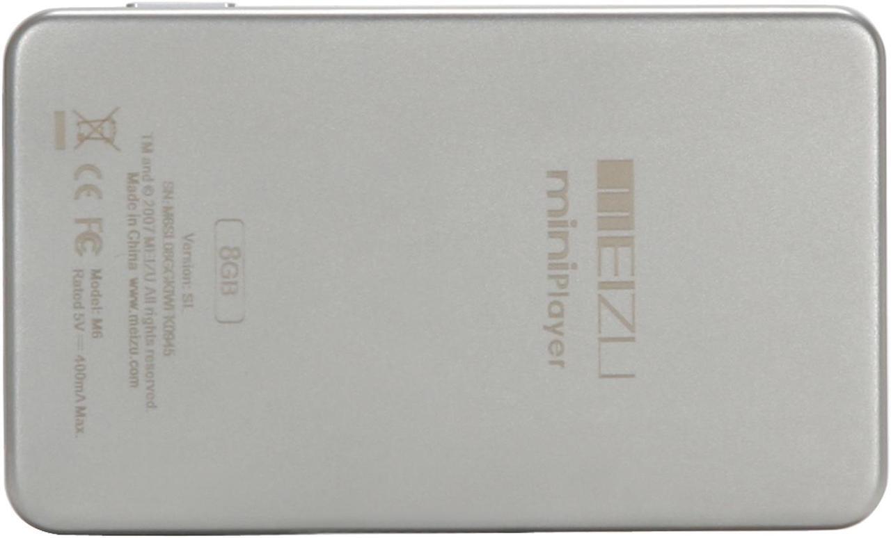 Alt view image 5 of 12 - MEIZU M6 SL 2.4" White 8GB MP3 Player DAM408ML3