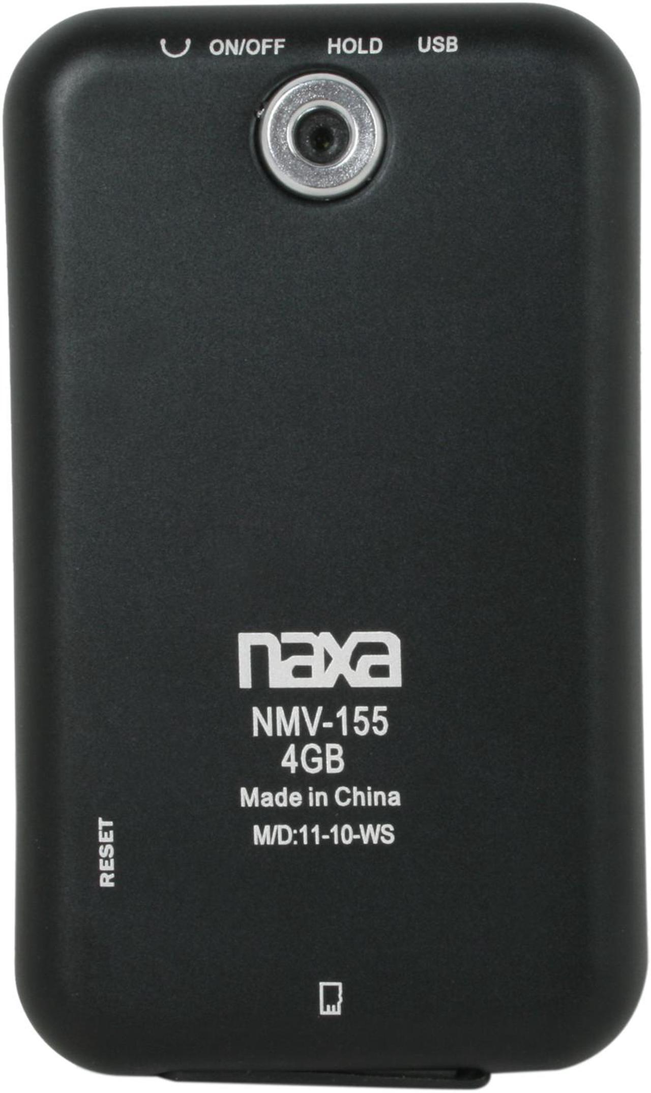 Alt view image 4 of 9 - Naxa 2.8" Black 4GB Portable Media Player NMV-155