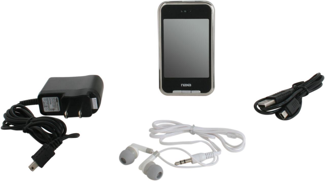 Alt view image 8 of 9 - Naxa 2.8" Black 4GB Portable Media Player NMV-155
