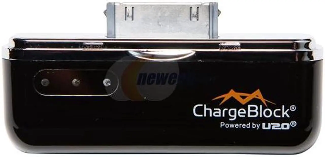 Alt view image 2 of 4 - Miccus ChargeBlock Mini, External Battery Pack & Charger For iPhone & iPod CBFI-01