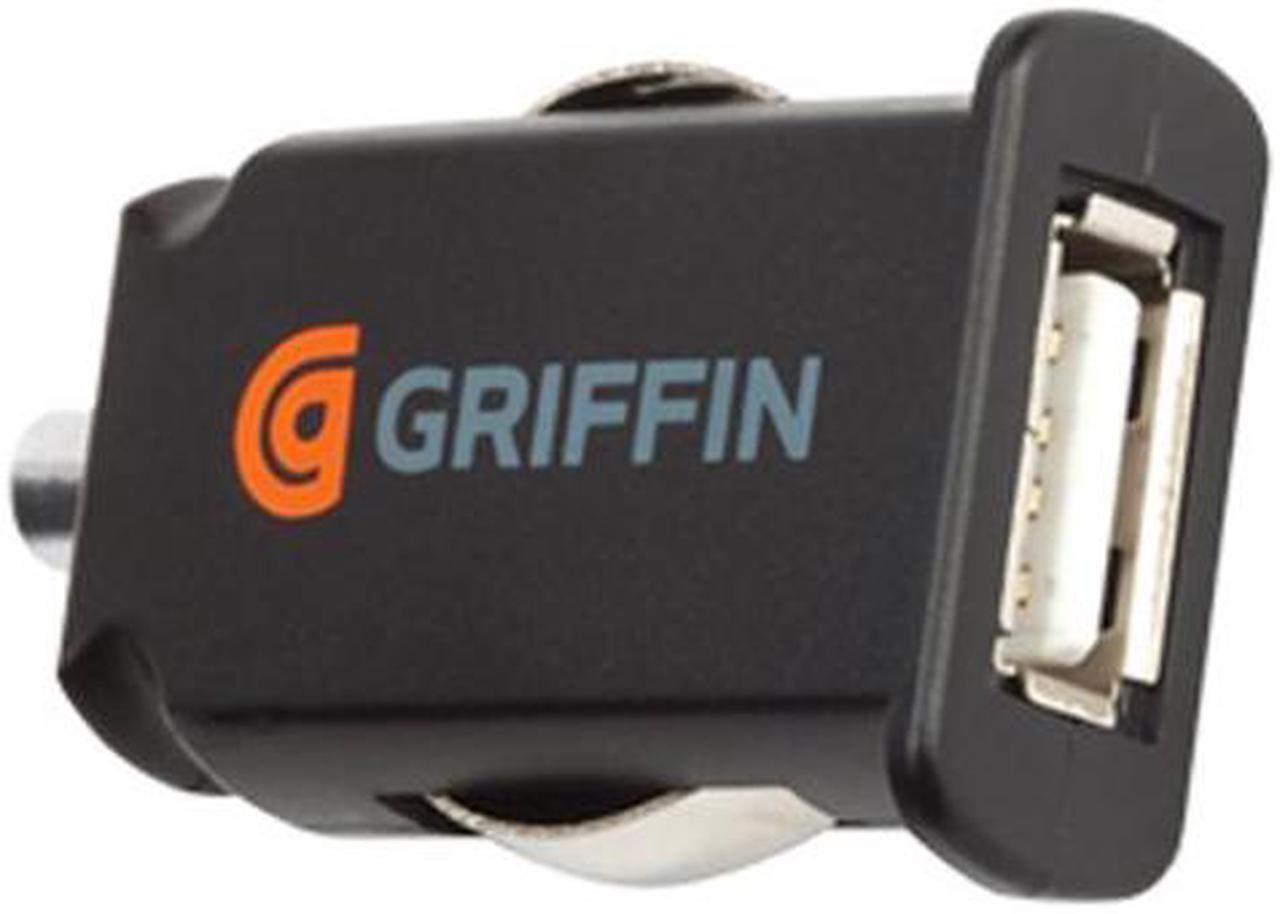 Alt view image 2 of 3 - Griffin PowerJolt Flat Car Charger for iPad, iPhone and iPod (2A x 1 USB) GC23095