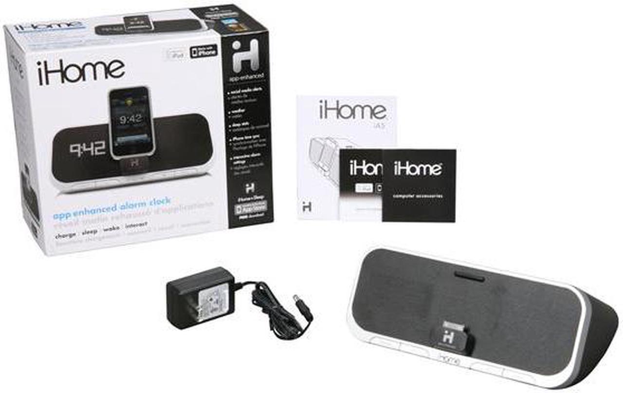 Alt view image 6 of 6 - iHome - App-Enhanced Alarm clock for iPod / iPhone (iA5)