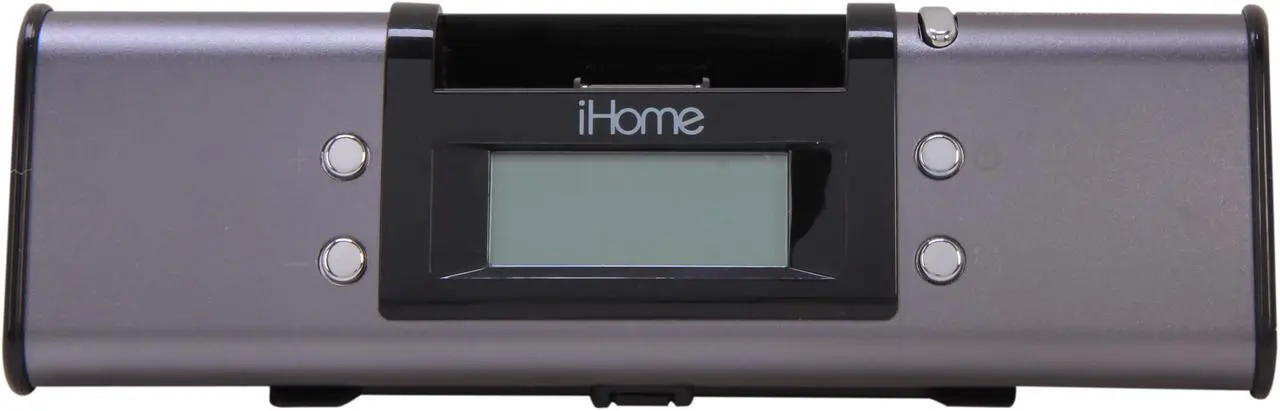 Alt view image 2 of 6 - iHome Portable Stereo Alarm Clock with iPod Dock iH16