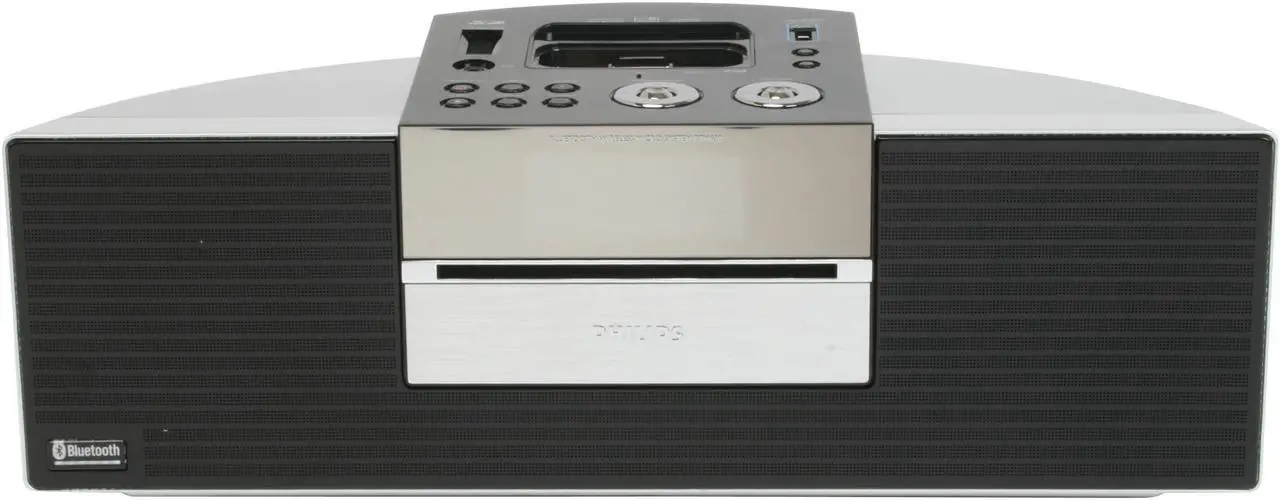 Alt view image 5 of 7 - PHILIPS - Micro Hi-Fi iPod docking, CD Player + Bluetooth System (BTM630)