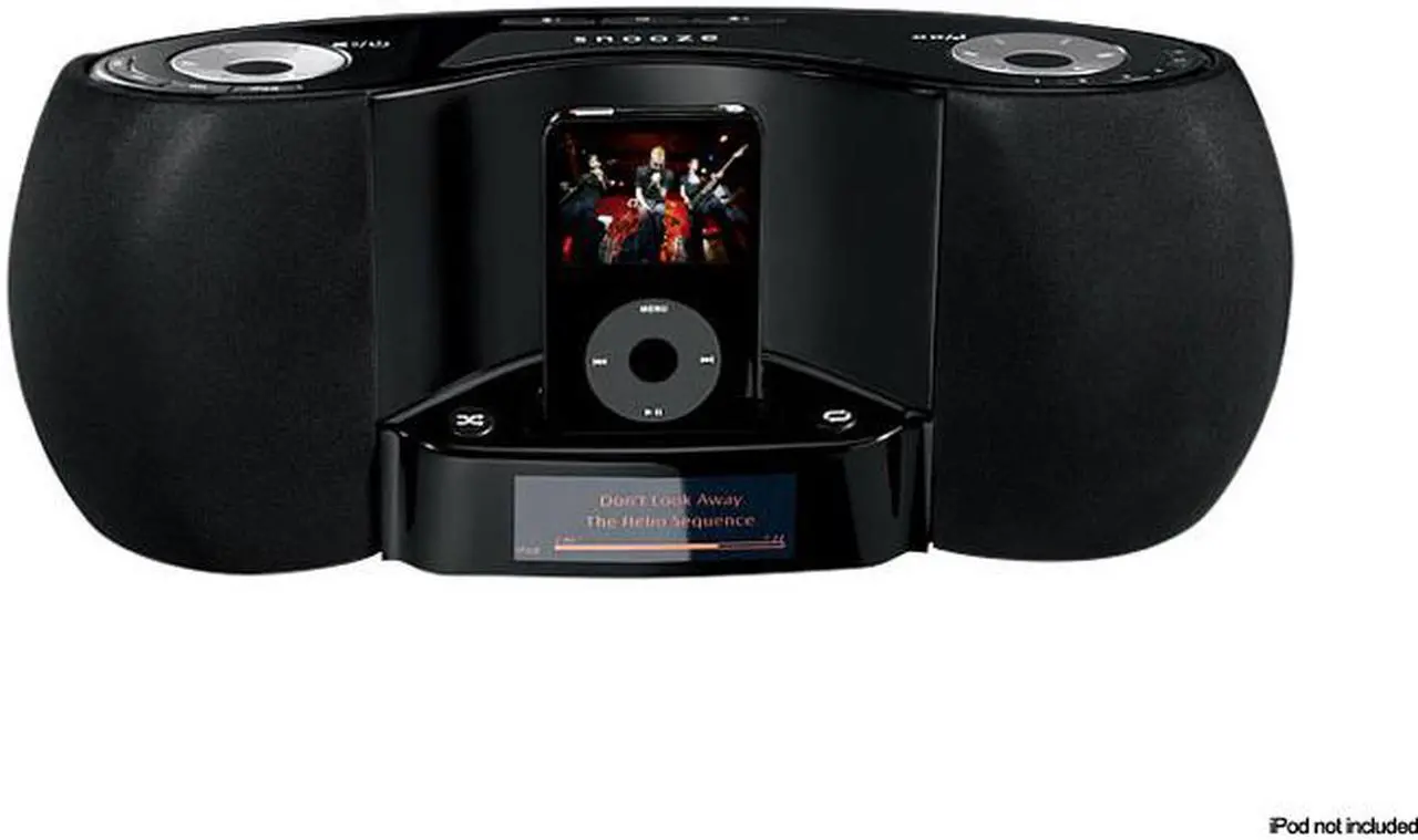 Logitech Pure-Fi Dream Premium Bedroom Music System for iPod/iPhone 984 ...