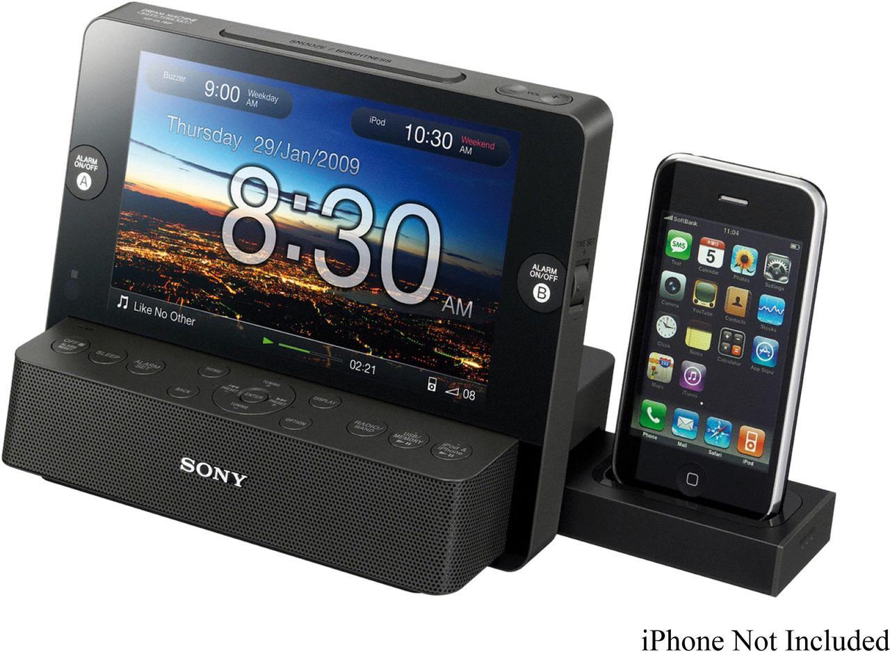 Alt view image 7 of 8 - SONY - Multi-Function Clock Radio Compatible w/ most iPods, iPhones ICF-CL75iP