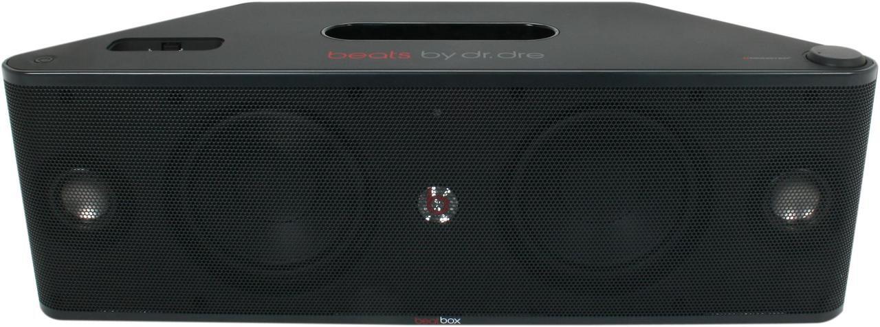 Main image of Beats by Dr. Dre Beatbox Portable iPhone and iPod Dock - Black BT SP BBWIRE BLK