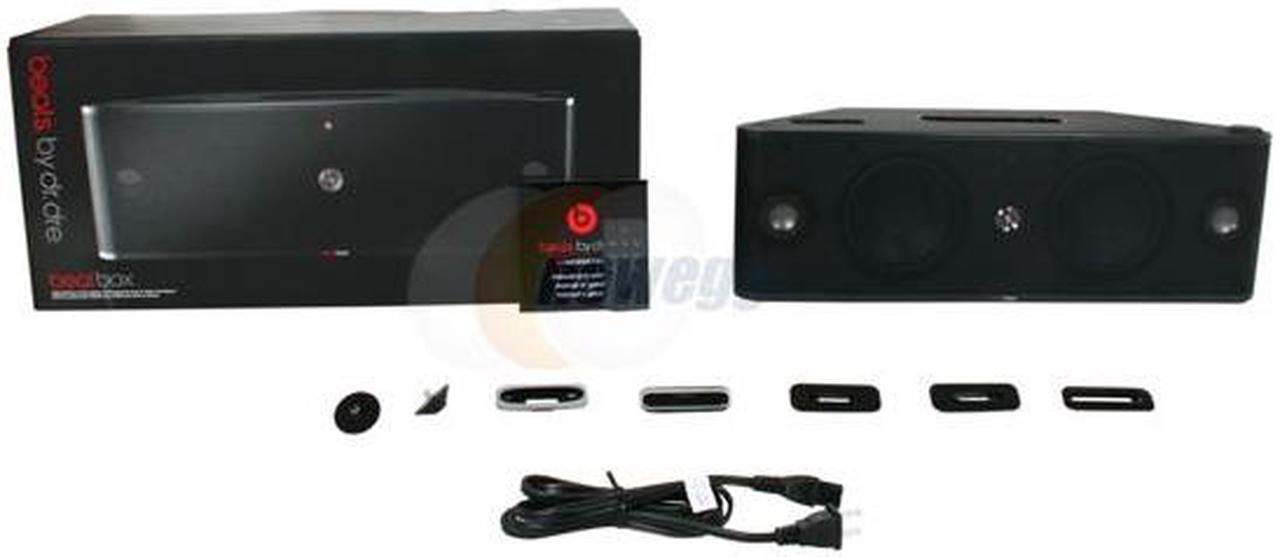 Alt view image 6 of 6 - Beats by Dr. Dre Beatbox Portable iPhone and iPod Dock - Black BT SP BBWIRE BLK